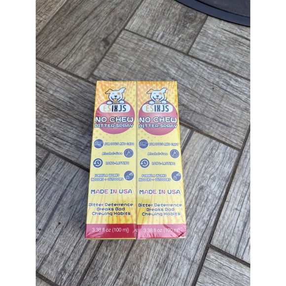 New No Chew Bitter Spray for Dogs & Cats, Training Aid, Anti-Chew Spray - Picture 1 of 8